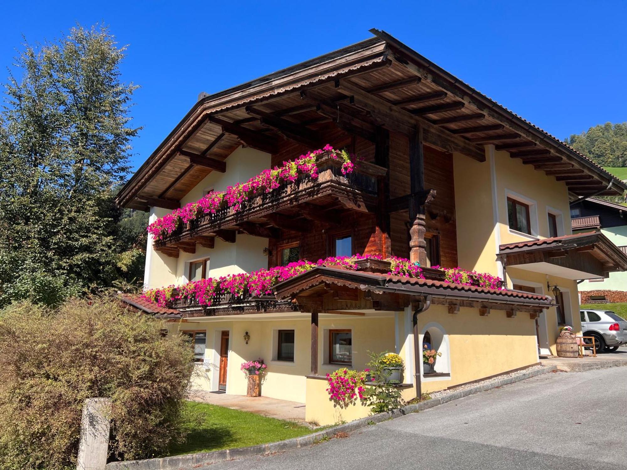 Ferienwohnung Platzhirsch Panorama View Balkon, Gartensauna, Garten, Grillplatz Stumm Exterior photo